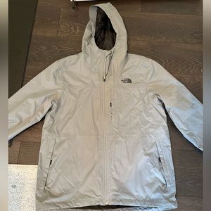 North face rain coat